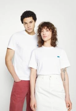 Lacoste UNISEX EXCLUSIVE - T-shirt Basique - White -Lacoste Soldes Magasin 6a2db87908a4489db64abdb59540f0b9