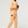 Lacoste Bas De Pyjama - Orange Clair Bordeaux