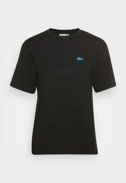 Lacoste EXCLUSIVE - T-shirt Basique - Black -Lacoste Soldes Magasin 6b0a097114354fa9ae8dcca96b4be4dd