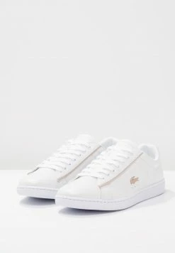Lacoste CARNABY EVO 118 6 SPW - Baskets Basses - White/gold -Lacoste Soldes Magasin 6b9440b411db4e8e9ba435d11973cde2