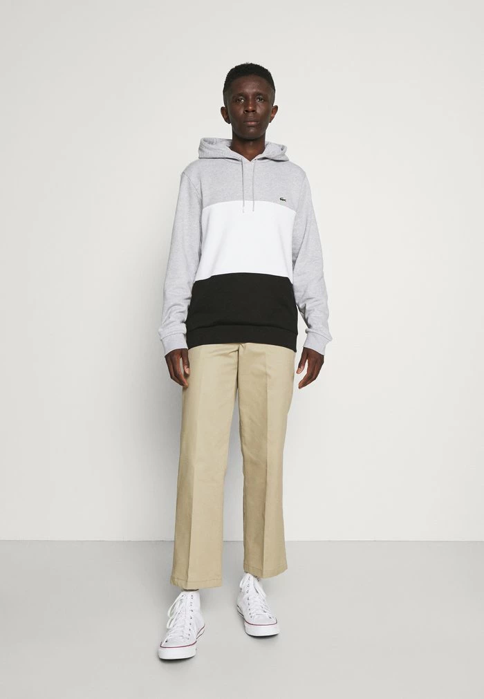 Lacoste Sweatshirt - Silver Chine/white/black 2 Lacoste Sweatshirt - Silver Chine/white/black – Image 2