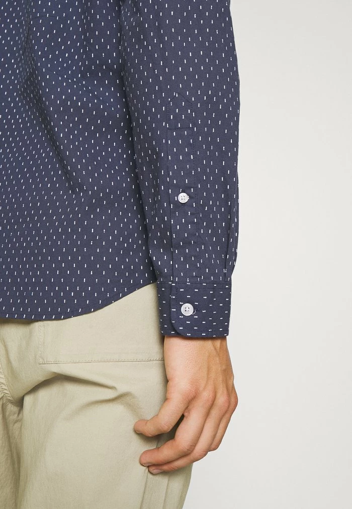 Lacoste Chemise - Bleu Marine / Blanc 7 Lacoste Chemise - Bleu Marine / Blanc – Image 7