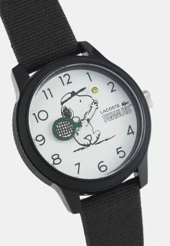 Lacoste PEANUTS COLLAB - Montre - Black/white 9 Lacoste PEANUTS COLLAB - Montre - Black/white -Lacoste Soldes Magasin 6df4101f99e14c42ada46185b508640d
