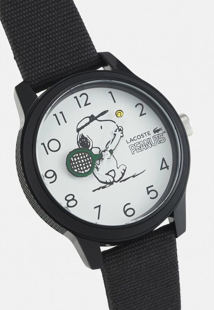 Lacoste PEANUTS COLLAB - Montre - Black/white 5 Lacoste PEANUTS COLLAB - Montre - Black/white – Image 5