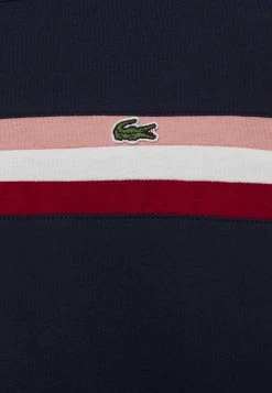 Lacoste T-shirt Imprimé - Marine Multico -Lacoste Soldes Magasin 6e3f856862704ddd9a1871e3585502fe