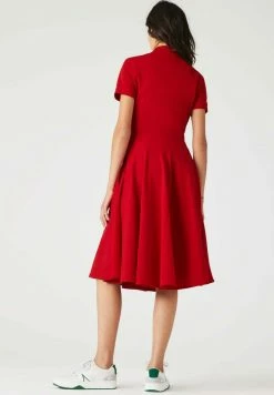 Lacoste Robe En Jersey - Rouge 7 Lacoste Robe En Jersey - Rouge -Lacoste Soldes Magasin 6ec32e6bdb414077a442d83a7abfcf2f