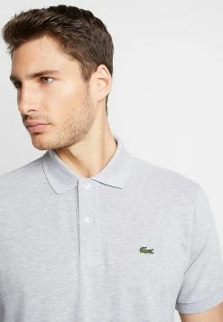 Lacoste Polo - Mottled Light Grey -Lacoste Soldes Magasin 6f00322294df4bbba23eed19195df604