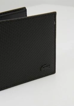 Lacoste BILLFOLD SLOT - Portefeuille - Black -Lacoste Soldes Magasin 6f1acff200c44402928a764da121abc4