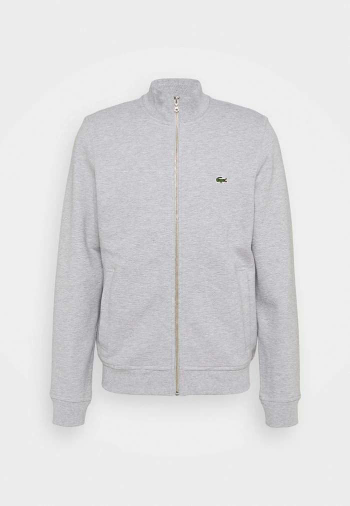 Lacoste Sweat à Capuche Zippé - Gris Chine 5 Lacoste Sweat à Capuche Zippé - Gris Chine – Image 5