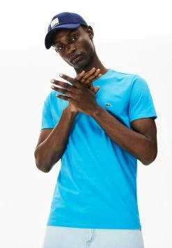 Lacoste T-shirt Basique - Turquoise