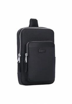 Lacoste CHANTACO - Sac Bandoulière - Noir -Lacoste Soldes Magasin 71c621deac7c4937a4b3107a71241088