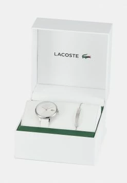 Lacoste SET - Montre - White/silver-coloured -Lacoste Soldes Magasin 71f1a49396fe45559ca7a588a0134be0