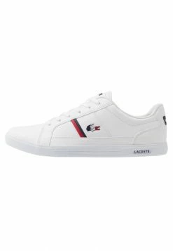 Lacoste EUROPA - Baskets Basses - White/navy/red