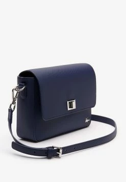 Lacoste Sac Bandoulière - Marine 166 -Lacoste Soldes Magasin 74699199bc984e47b32baedd3bebaf03