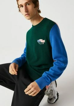 Lacoste Pullover - Vert Bleu Rose 9 Lacoste Pullover - Vert Bleu Rose -Lacoste Soldes Magasin 74882ce3c437427ba8c279caf4644a58