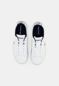 Lacoste CARNABY - Baskets Basses - White Navy -Lacoste Soldes Magasin 74e08e42dc7d44ec8102e148ad99967a