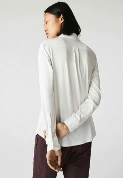 Lacoste Chemisier - Blanc -Lacoste Soldes Magasin 7524a61785e141ae8f2535fe9f1cf997