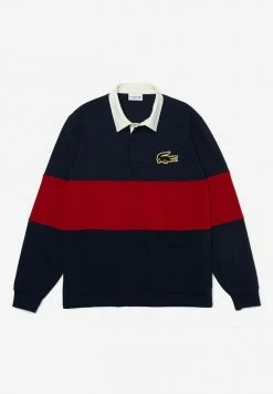 Lacoste CHEMISE RUGBY HOMME - Polo - Bleu Marine Rouge Blanc -Lacoste Soldes Magasin 75620292f2ee4d27963f2ab474dda60e