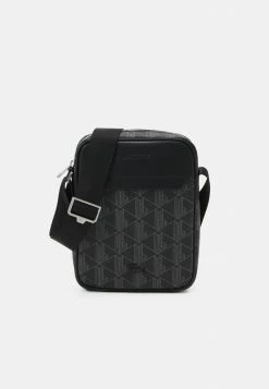 Lacoste THE BLEND UNISEX - Sac Bandoulière - Noir/gris
