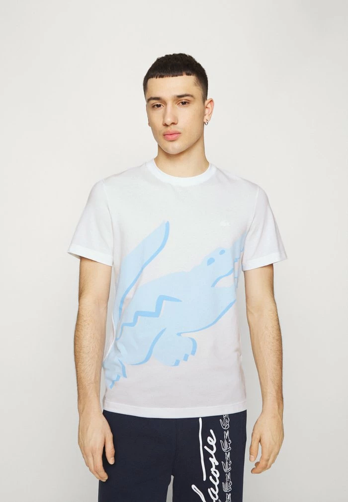 Lacoste T-shirt Imprimé - White 3 Lacoste T-shirt Imprimé - White – Image 3