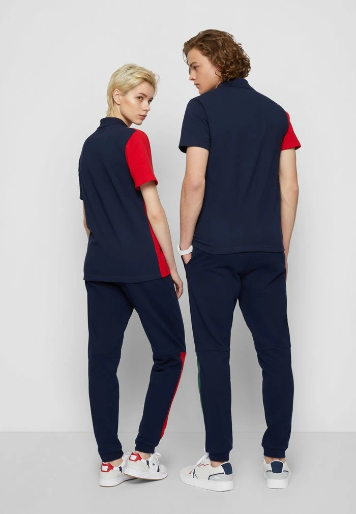 Lacoste UNISEX - Pantalon De Survêtement - Navy Blue/green/red 4 Lacoste UNISEX - Pantalon De Survêtement - Navy Blue/green/red – Image 4