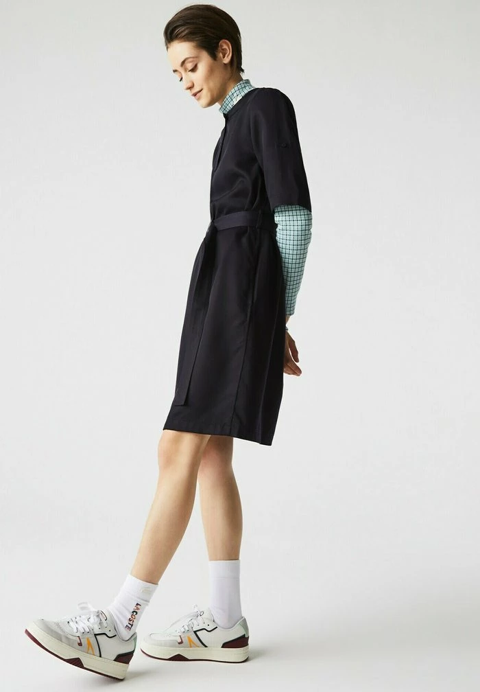 Lacoste Robe En Jersey - Bleu Marine 3 Lacoste Robe En Jersey - Bleu Marine – Image 3