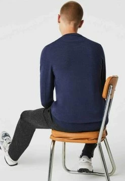 Lacoste Pullover - Bleu Chine -Lacoste Soldes Magasin 76ec5c8670d24ded9d1c8d1402331c57