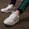 Lacoste L001 - Baskets Basses - White/navy/red