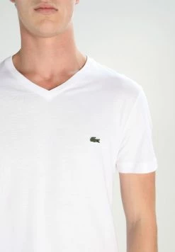 Lacoste T-shirt Basique - White -Lacoste Soldes Magasin 7769a82c4aa9430086fc4d7b00896a49