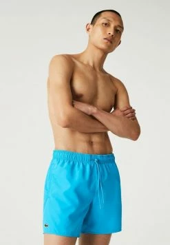 Lacoste Short De Bain - Turquoise Bleu Marine