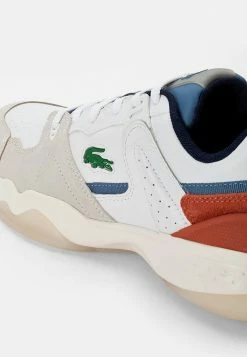 Lacoste T-POINT - Baskets Basses - Wht/blu -Lacoste Soldes Magasin 798c7d24bdc140d3beb4e0275ced91a8