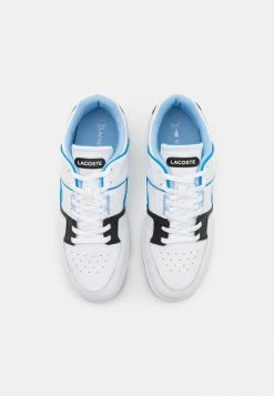 Lacoste EXCLUSIVE COURT CAGE - Baskets Basses - White/light Blue -Lacoste Soldes Magasin 799f2eddd8604eb2a8ca2c2676a72403