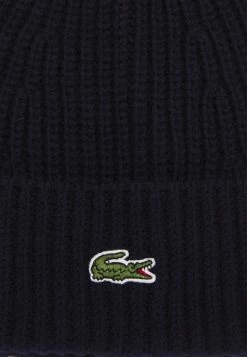 Lacoste Bonnet - Navy Blue -Lacoste Soldes Magasin 79d8cc7cfb444cf69021205312266a91