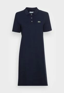 Lacoste Robe De Jour - Navy Blue -Lacoste Soldes Magasin 7a05c894dcb54a30aa28e4e67a119d34
