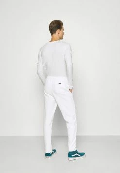 Lacoste Pantalon De Survêtement - White -Lacoste Soldes Magasin 7a100afa8e824a2f81db1ab617690ebb