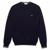 Lacoste Sweatshirt - Bleu Marine / Blanc