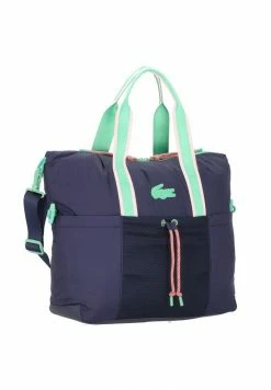 Lacoste Cabas - Marine Trefle Lotus Infrarouge -Lacoste Soldes Magasin 7af1def843d3415ea7772a2183c24c22