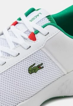 Lacoste COURT DRIVE - Baskets Basses - White/green -Lacoste Soldes Magasin 7bd5b3170c7d4eda810775b4412f5b3d