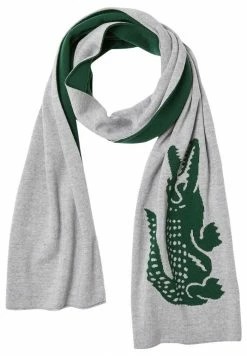 Lacoste Écharpe - Gris Chine Vert