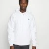 Lacoste Sweat à Capuche Zippé - Blanc