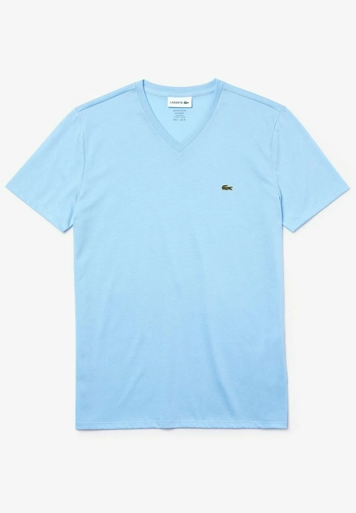 Lacoste T-shirt Basique - Bleu 5 Lacoste T-shirt Basique - Bleu – Image 5