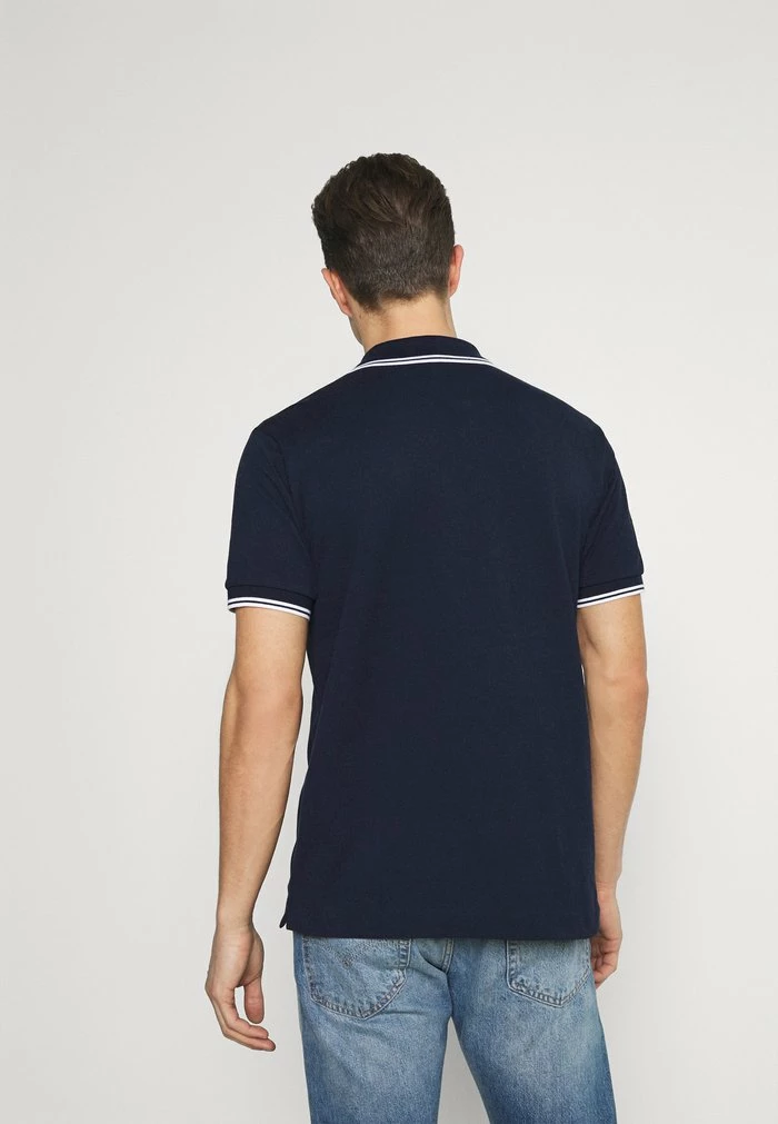Lacoste Polo - Navy Blue/white 3 Lacoste Polo - Navy Blue/white – Image 3