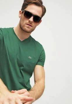 Lacoste T-shirt Basique - Green -Lacoste Soldes Magasin 7ceb2cd8124f45ae9954d28af4572ccb