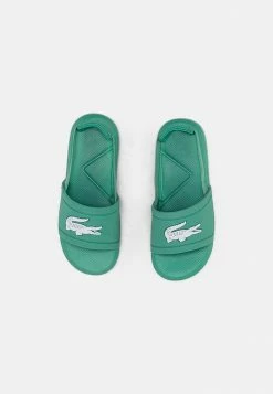 Lacoste SLIDE - Mules - Green White -Lacoste Soldes Magasin 7d4059672c2d458d9ba41a3ae13bdc20
