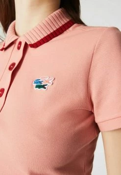 Lacoste Polo - Rose / Rouge -Lacoste Soldes Magasin 7d879fc9304b48ab9972b273757136ac