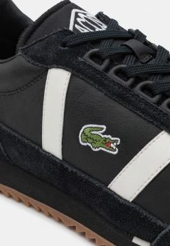 Lacoste PARTNER RETRO - Baskets Basses - Black/offwhite -Lacoste Soldes Magasin 7d967f22950b41929db1d2eea7d86e39