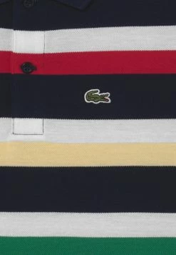 Lacoste T-shirt Imprimé - Navy Blue/white/infra Red/summer Napolitan Yellow -Lacoste Soldes Magasin 7e56587c7bde40e4a43415255f262949