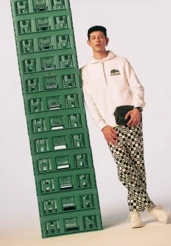 Lacoste MINECRAFT - Sweatshirt - Blanc