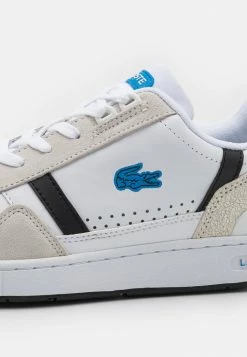 Lacoste EXCLUSIVE T-CLIP - Baskets Basses - White/black -Lacoste Soldes Magasin 7fd7132049ee4e6f90f72c5d7e2a710a