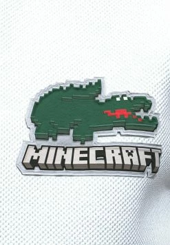 Lacoste MINECRAFT KINDER - Polo - Blanc -Lacoste Soldes Magasin 80d8953e0609415d82fe125a4773388e